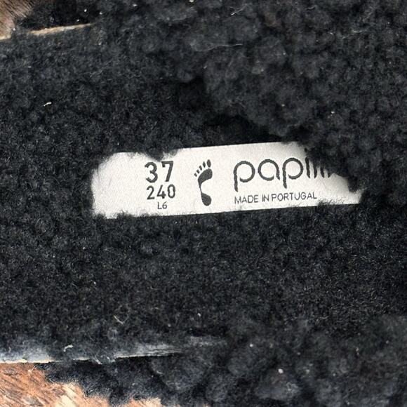 BIRKENSTOCK PAPILLIO Daytona Shearling Teddy Crossover Sandal Sz L 6 US 37 EU - Picture 8 of 8